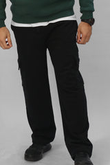 Heavy Cargo Pant-Black