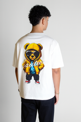 Caution Bear Offwhite
