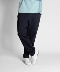 Diagonal Straight Leg Pant Black