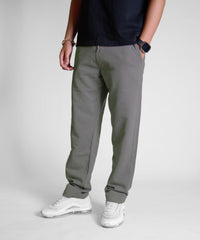 Diagonal Straight Leg Pant Khaki