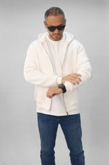 Zipper hoodie Unisex Oversized fit-Offwite