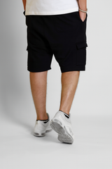 Diagonal Cargo short Black