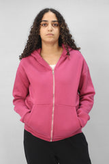 Zipper hoodie Unisex Oversized fit-Purple