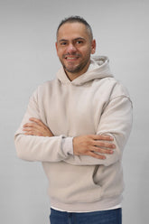 Unisex Oversized Hoodie -Grey
