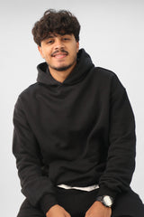 Unisex Oversized Hoodie -Black