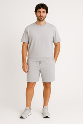 Interlock RELAXED FIT Men Set Grey