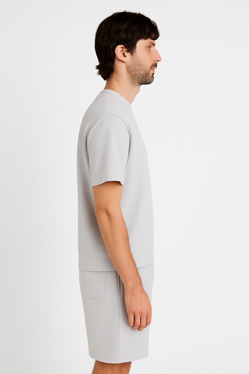 Interlock RELAXED FIT Men Set Grey