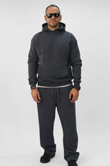 Melto Wideleg Pant - Charcoal