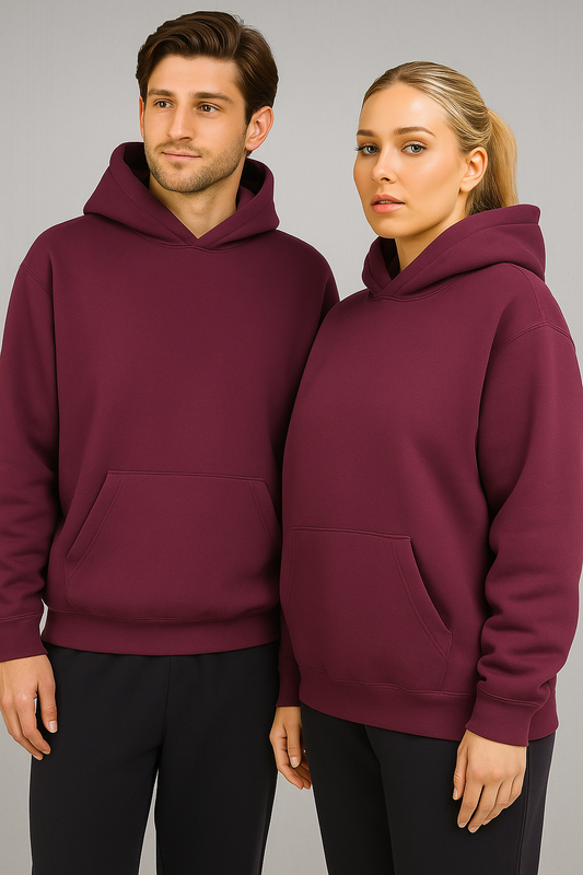 Hoodie Unisex Oversized fit-Purple