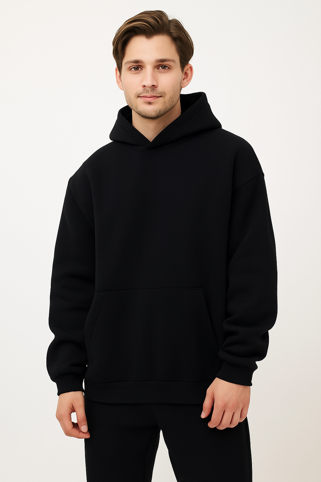 Hoodie Unisex Oversized fit-Black