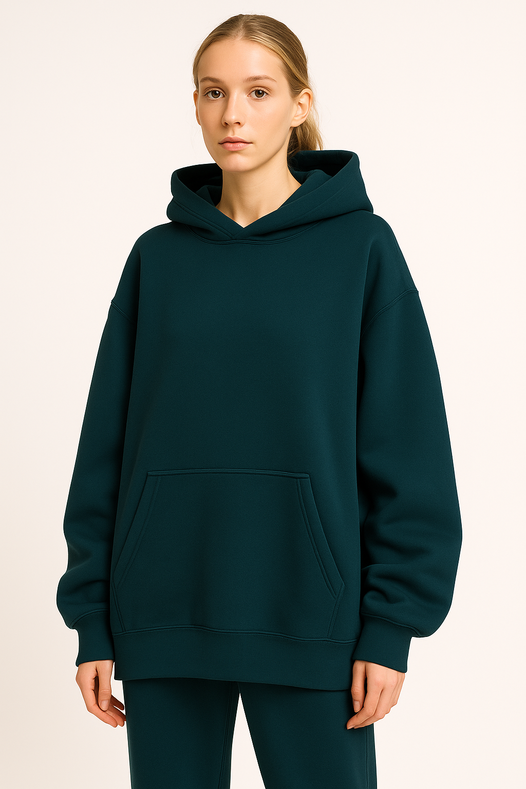 Unisex Hoodie - Time -Teal