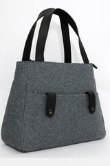 Linen Charcoal Bag