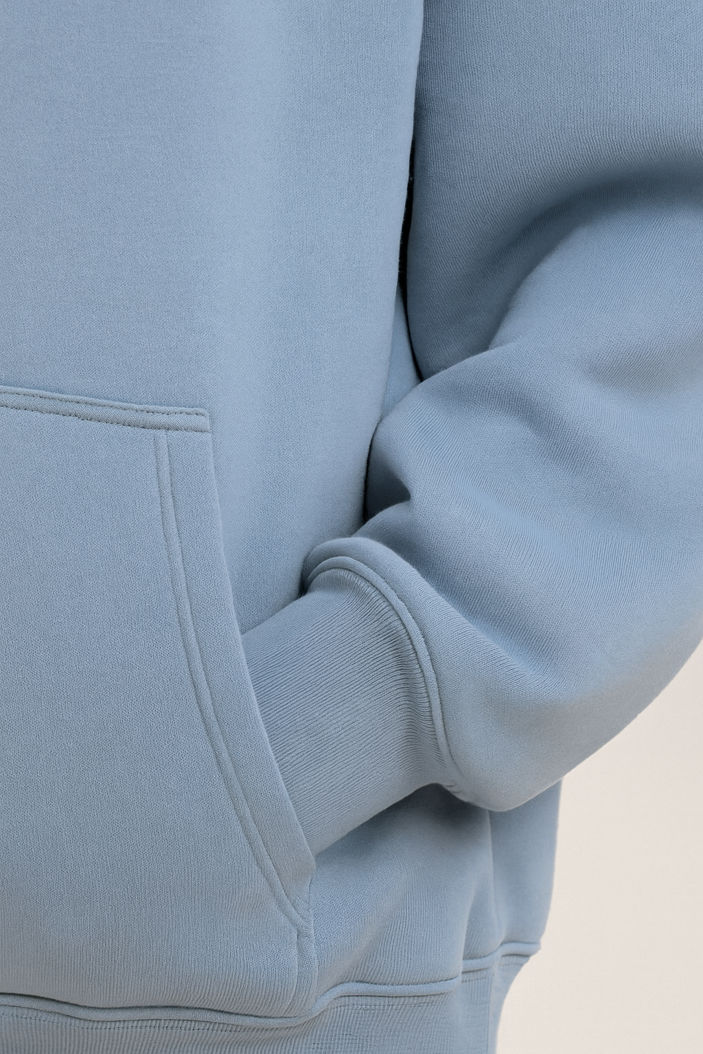 Unisex oversize hoodie-Time-Blue