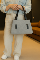 Linen Bag-Grey