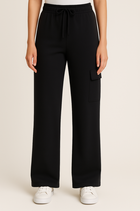 Heavy Cargo Pant-Black