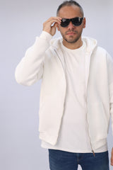 Zipper hoodie Unisex Oversized fit-Offwite