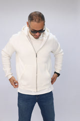 Zipper hoodie Unisex Oversized fit-Offwite