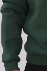 Round Sweatshirt-Green