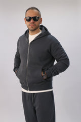 Zipper hoodie Unisex Oversized fit-Charool
