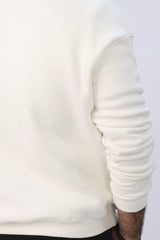 Round Sweatshirt-Offwhite