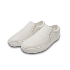 Slip-On Sneakers-401-White