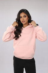 Hoodie Unisex oversize fit - Pink