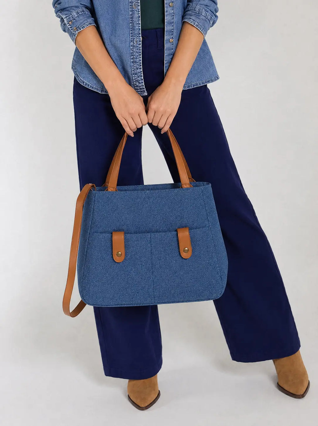 Linen bag- Denim