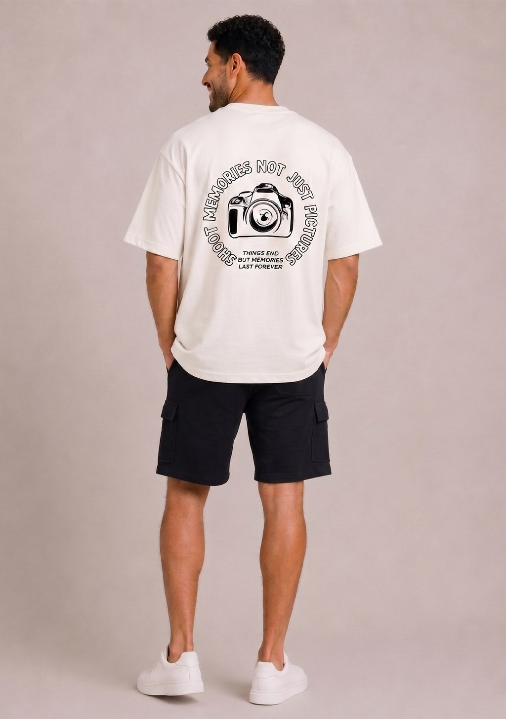 Shoot Memories, Not Just Pictures Offwhite