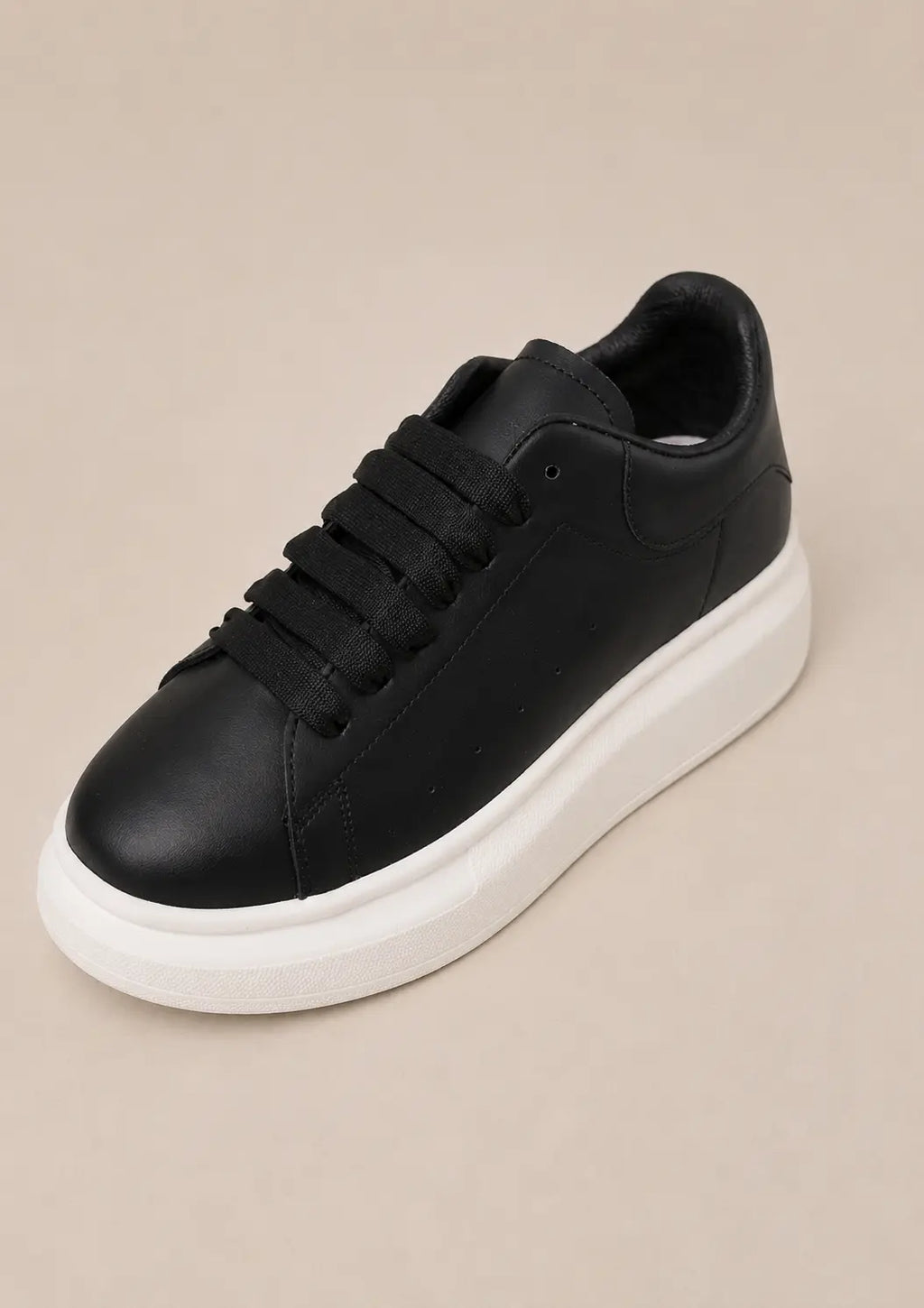 ALEX MCQUEEN SHOES – White Heel Tab