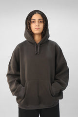 Unisex BOXY Fit hoodie - Arabic-Charcoal