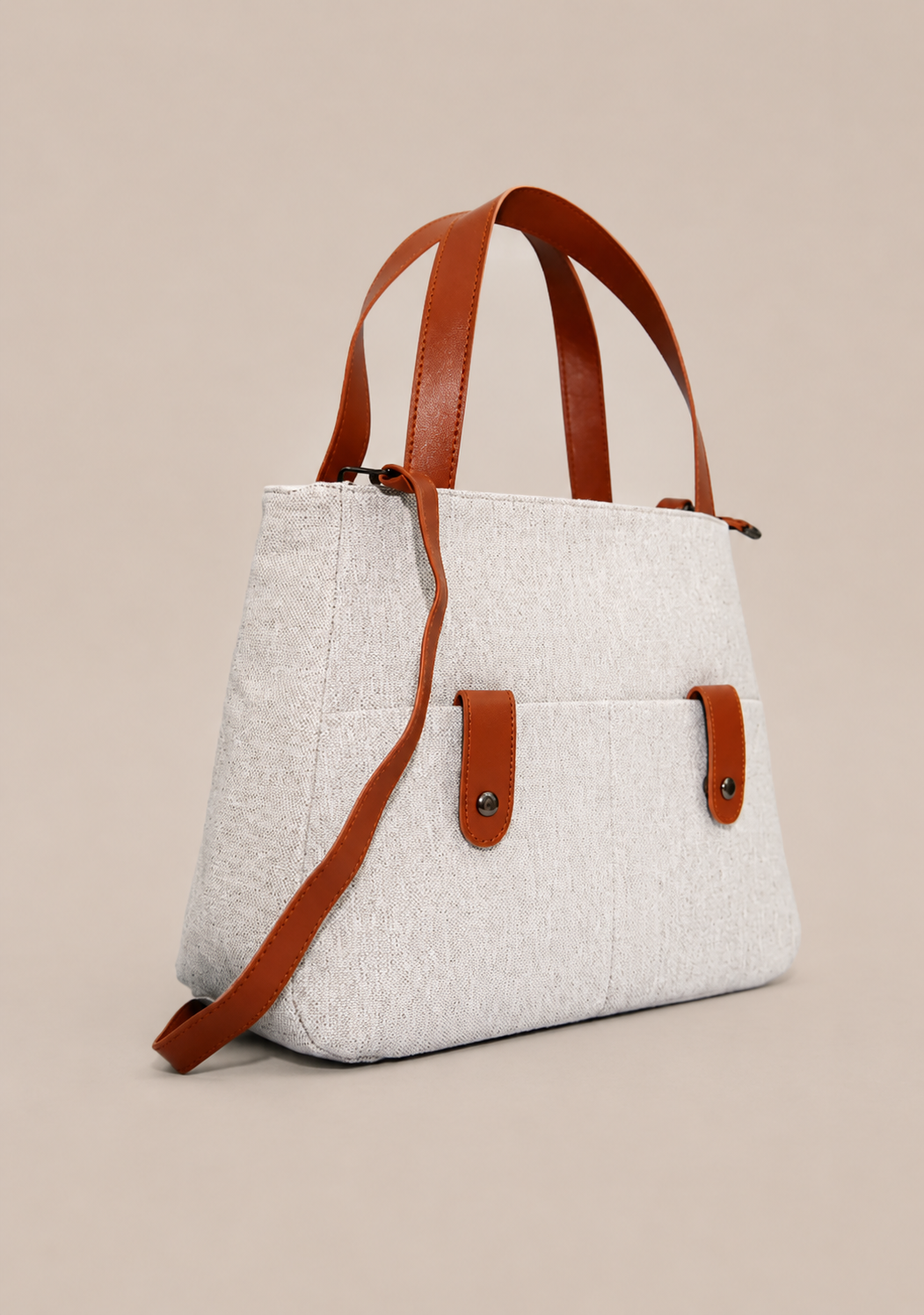 linen bag-Off White