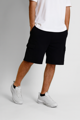 Diagonal Cargo  short Black