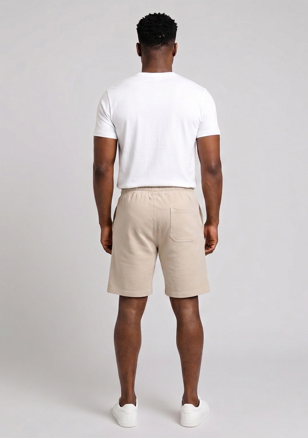 Trend in go out printed short - BEIGE