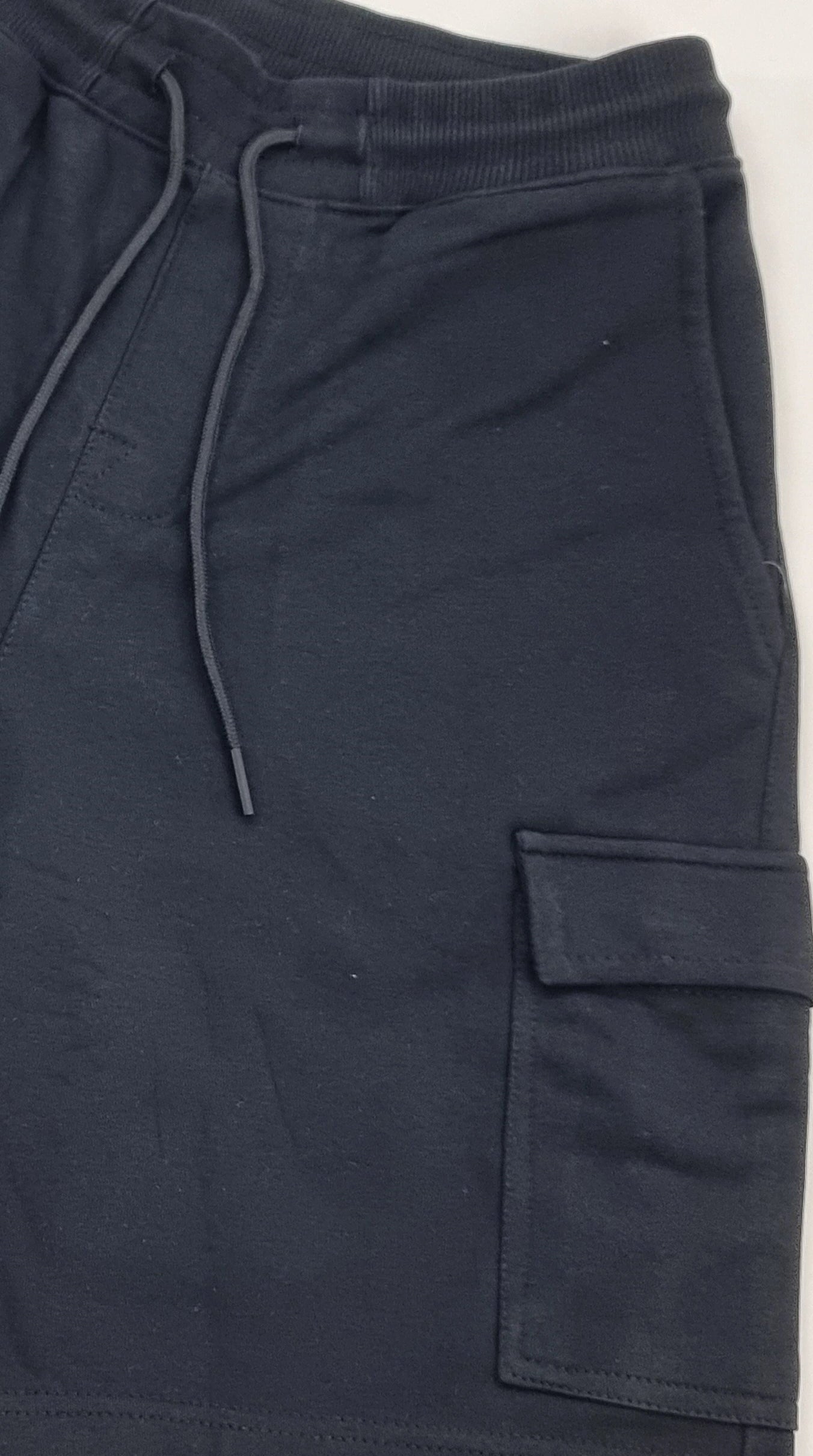 Diagonal Cargo  short - BLACK