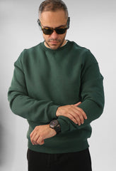 Round Sweatshirt-Green
