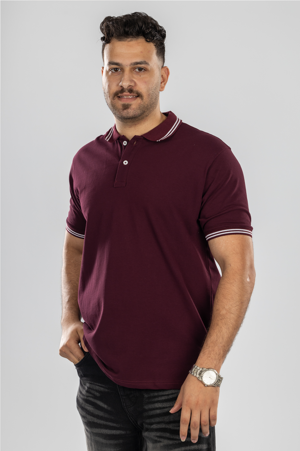 Tipped Polo Shirt