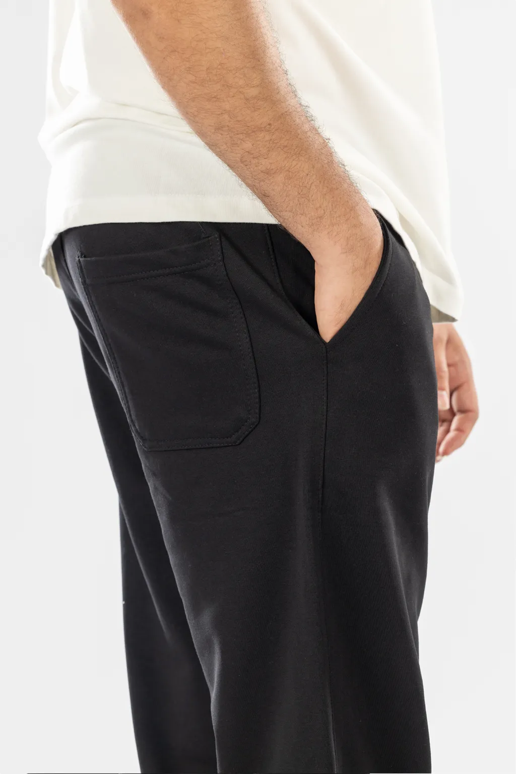 Diagonal Straight Leg Pant