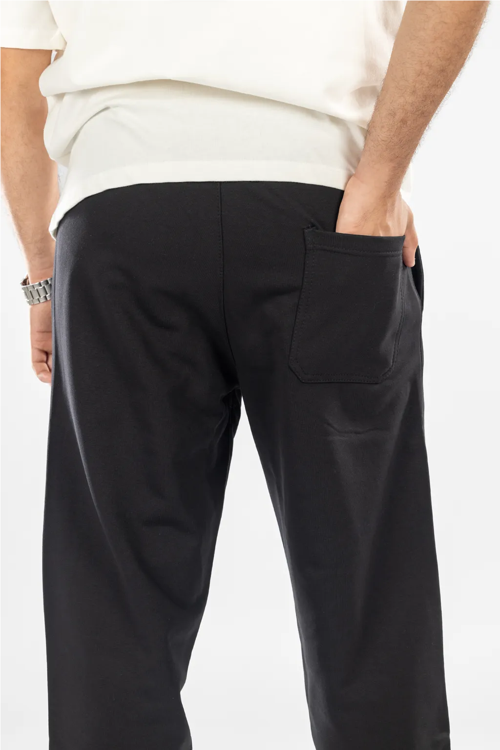 Diagonal Straight Leg Pant
