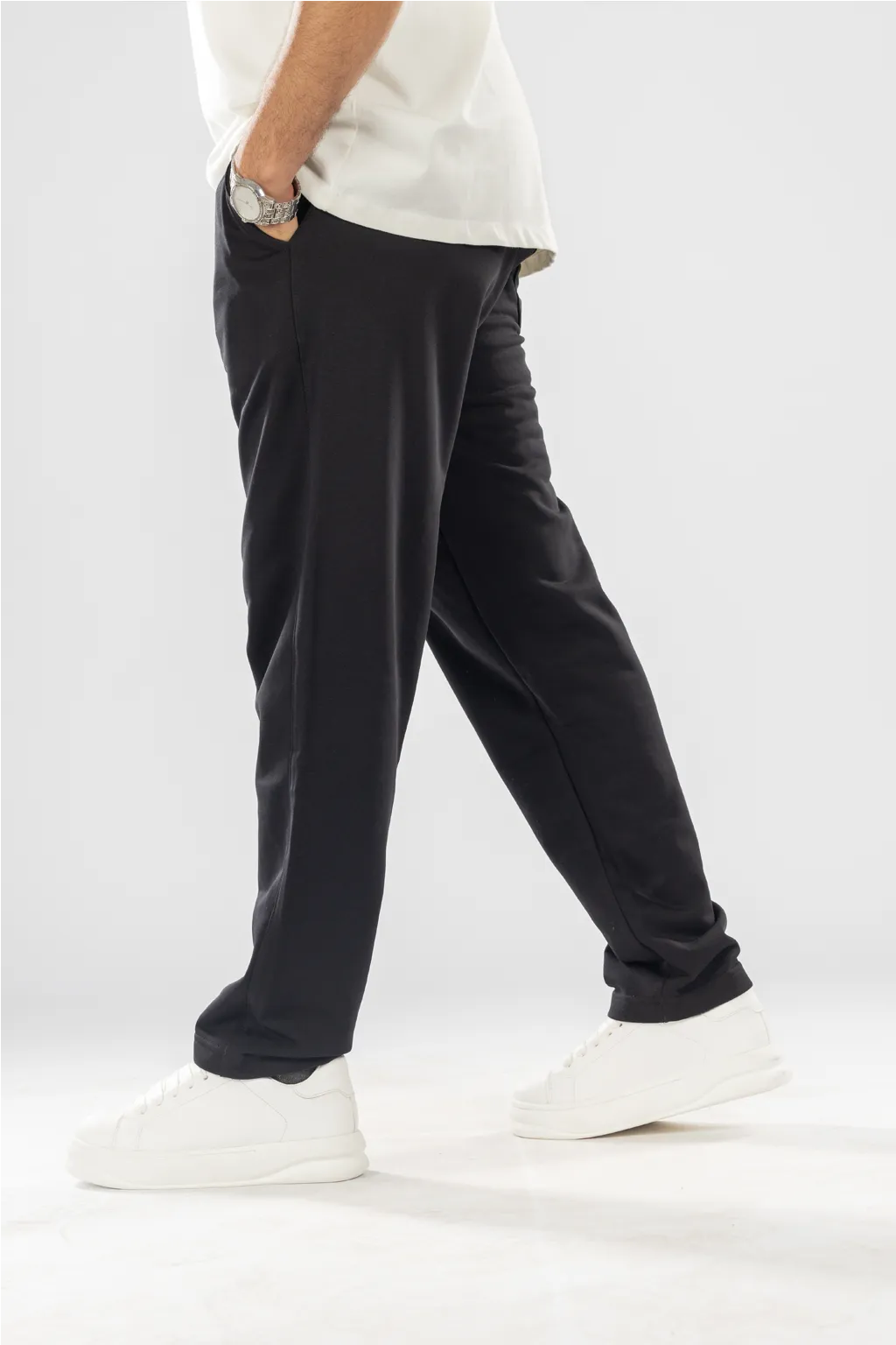 Diagonal Straight Leg Pant