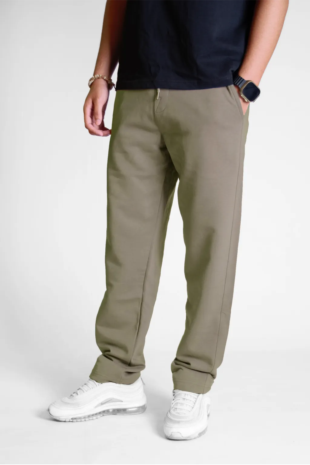 Diagonal Straight Leg Pant