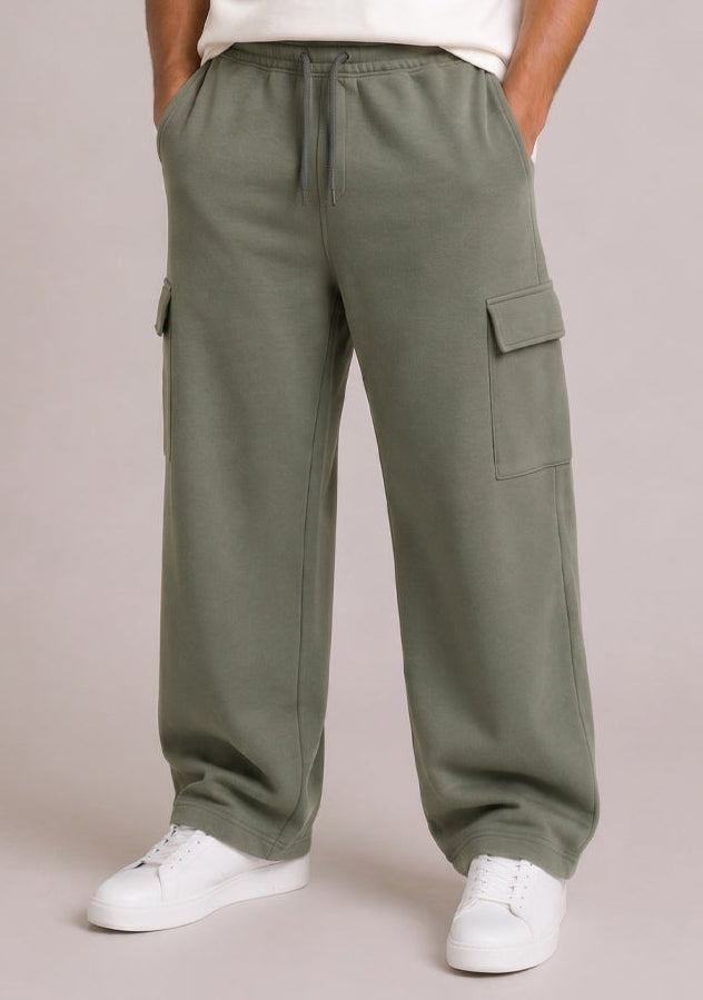 Heavy Cargo Pant-Olive