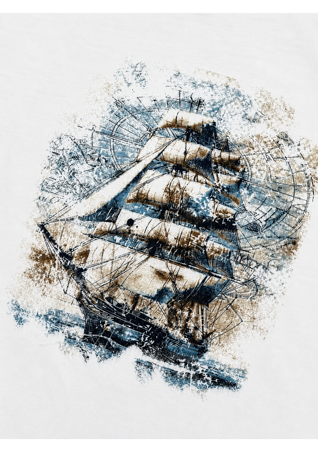 Sailing Ship Offwhite