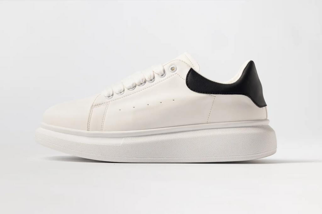 ALEX MCQUEEN SHOES – Black Heel Tab