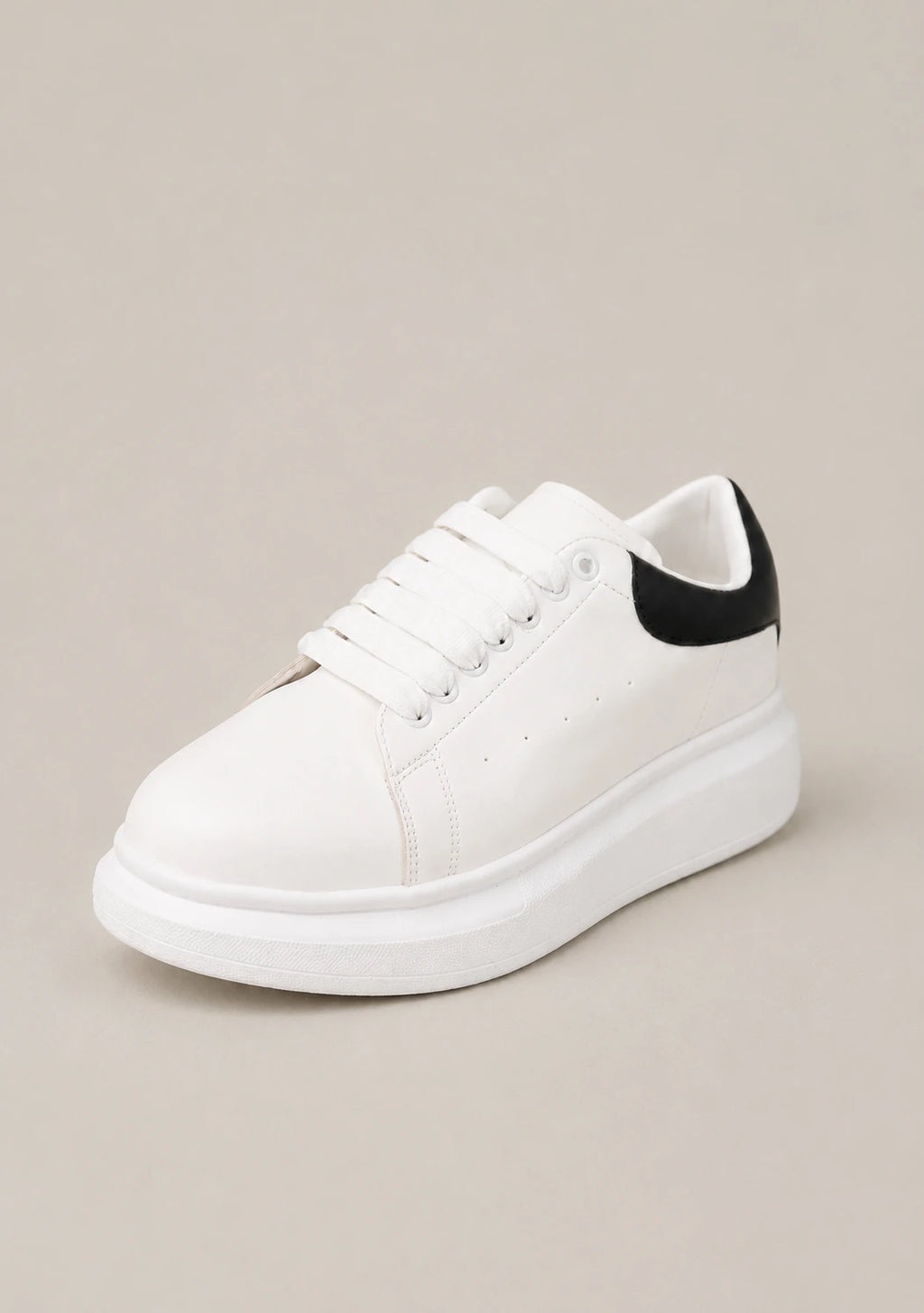 ALEX MCQUEEN SHOES – Black Heel Tab