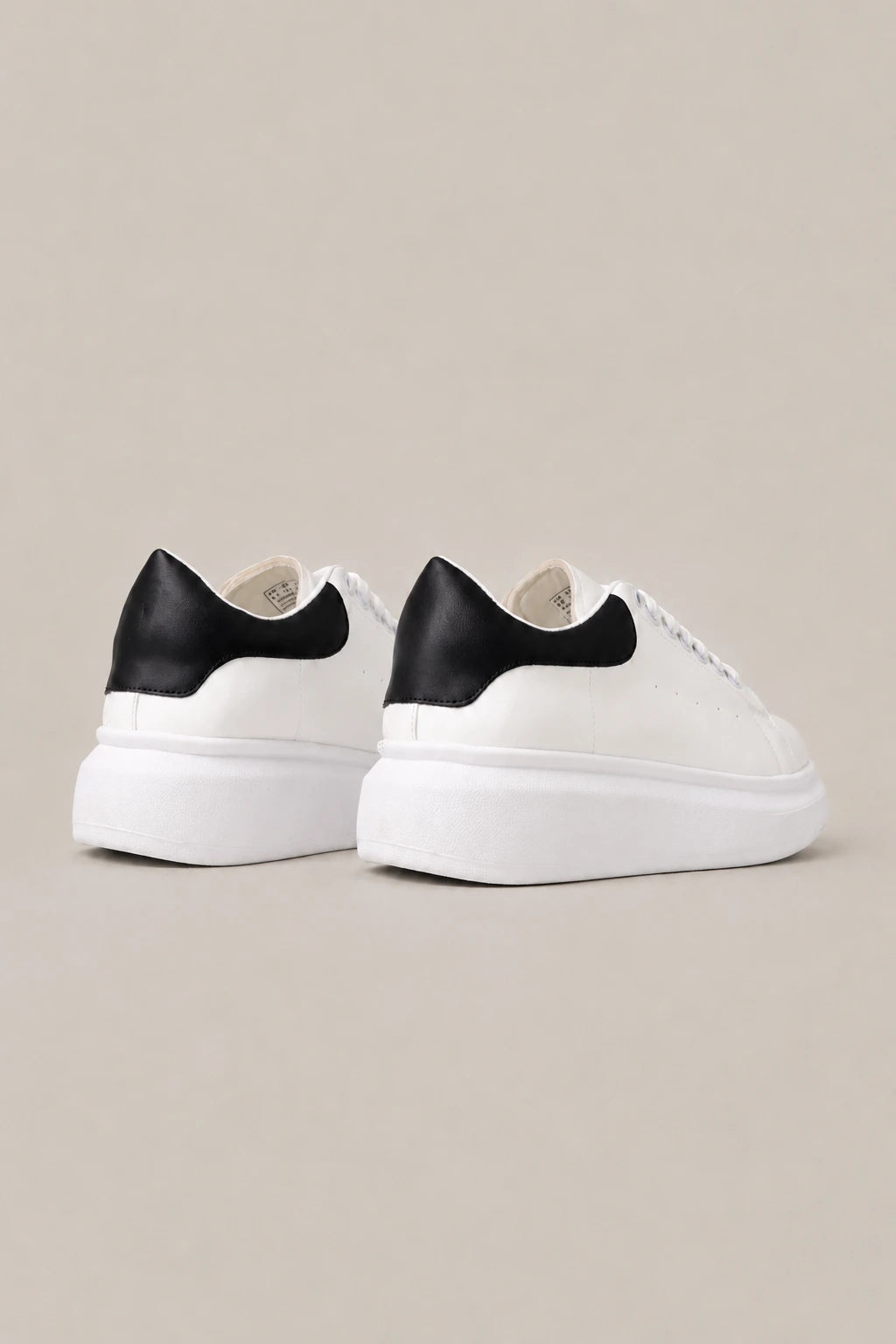 ALEX MCQUEEN SHOES – Black Heel Tab