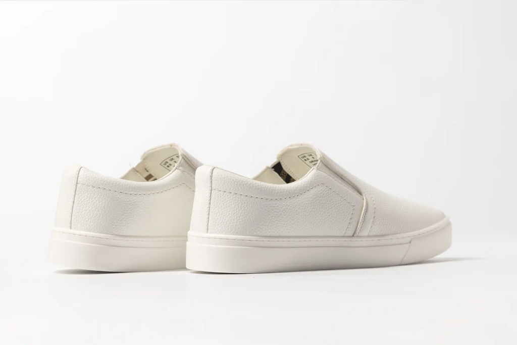 Slip-On Sneakers-401-White