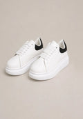ALEX MCQUEEN SHOES – Black Heel Tab