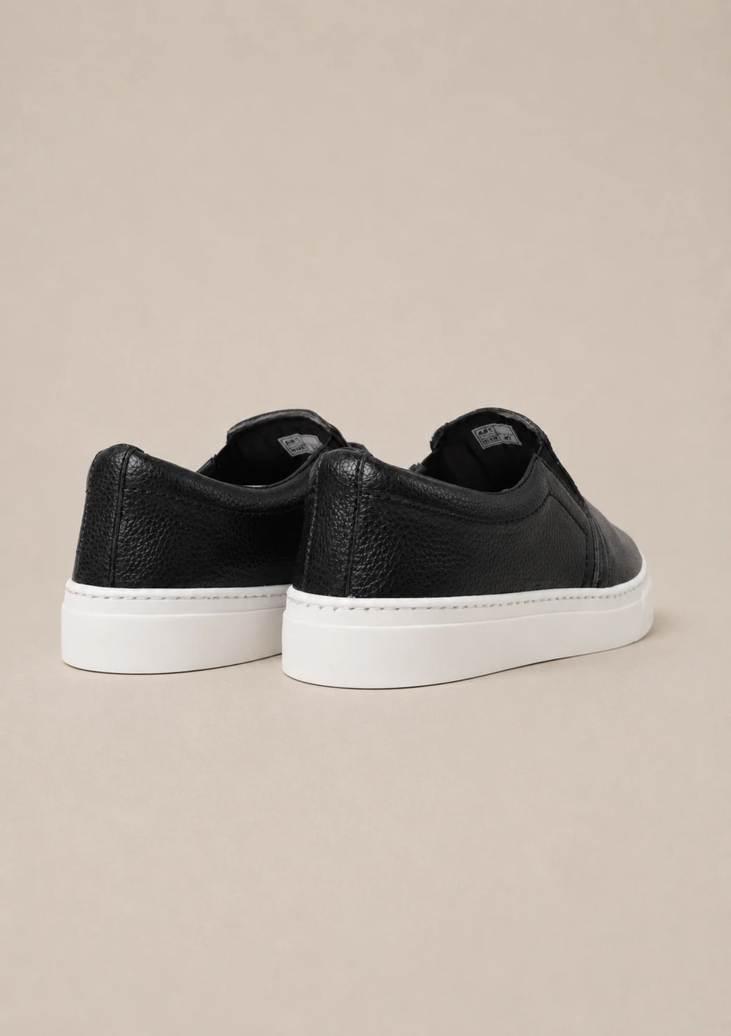 Slip-On Sneakers-401- Black