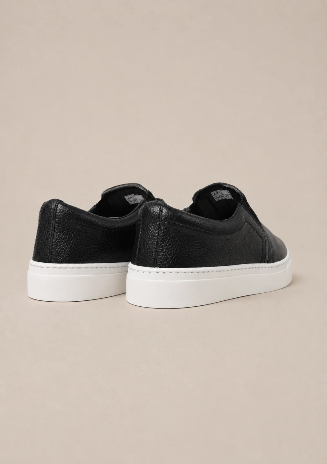 Slip-On Sneakers-401- Black