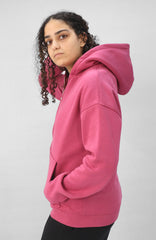 Zipper hoodie Unisex Oversized fit-Purple